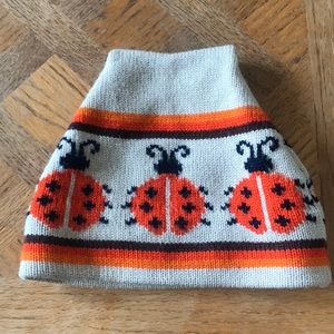 Vintage ARIS ladybug beanie